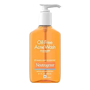 Oil Free Acne Wash - salicylic acid acne treatment - 9.1 oz