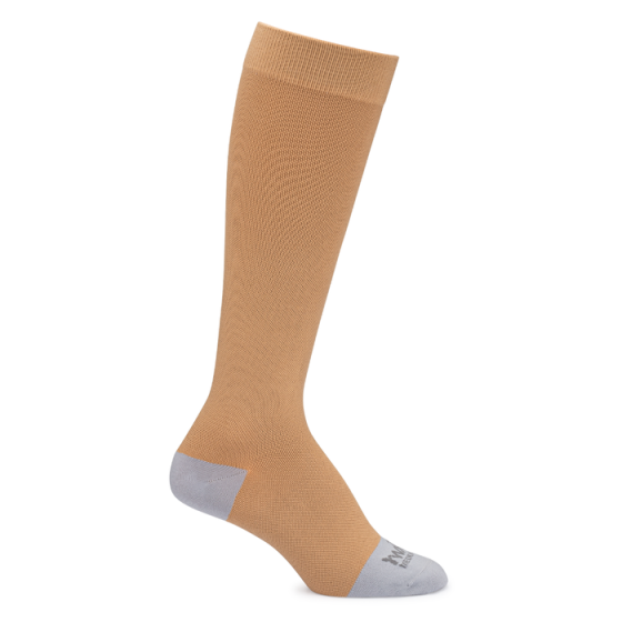 Maternity Compression Socks Beige/Gray