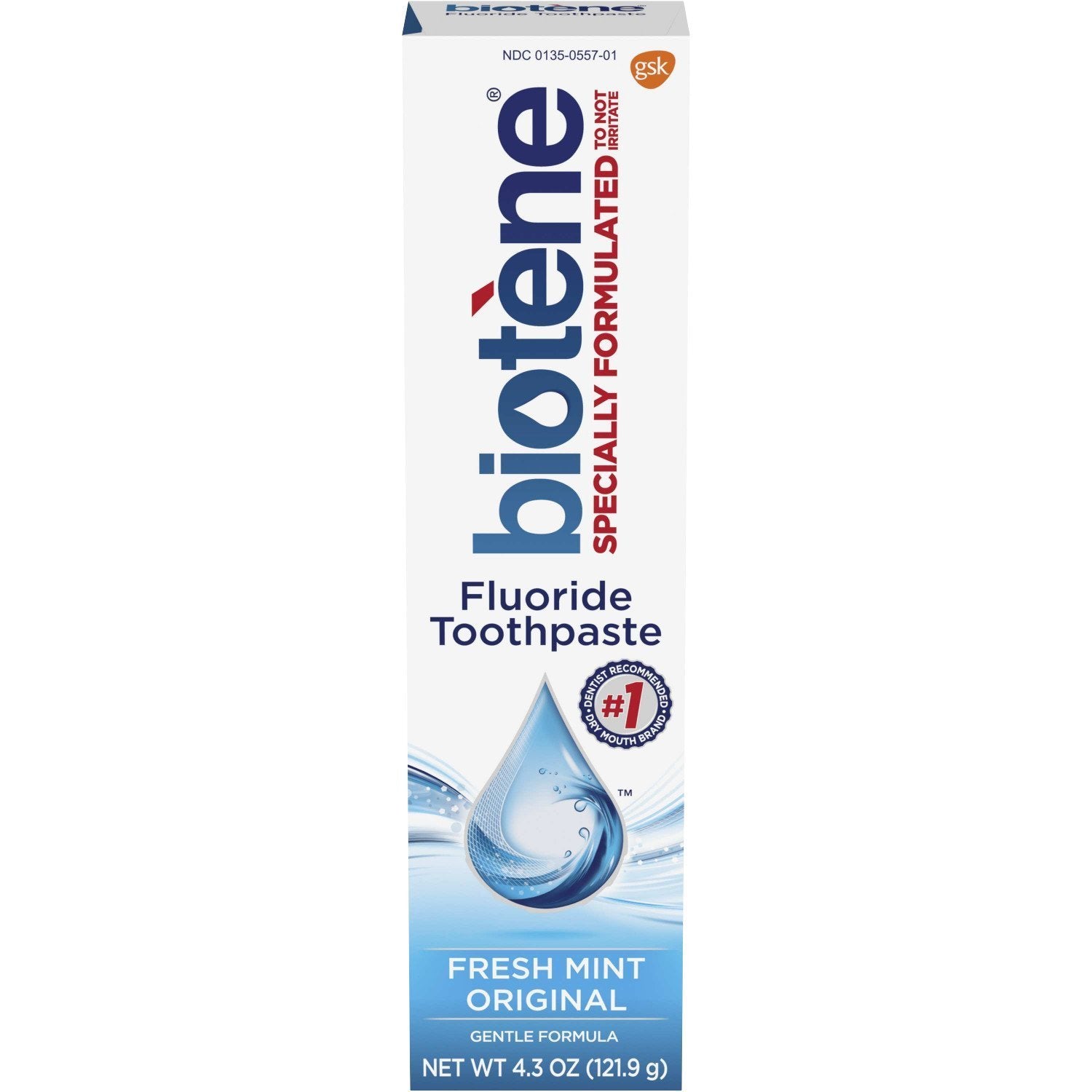 Fluoride Toothpaste - Non Irritant - Fresh Mint Original
