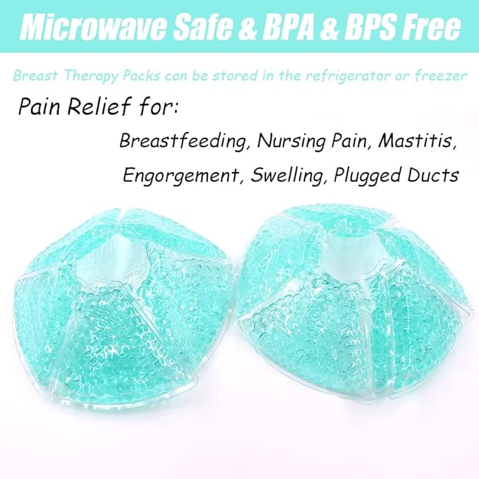 Hot & Cold Gel Bead Breast Pads