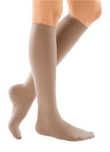 Mediven Comfort Compression Socks 15-20 mmHg Calf Standard Closed Toe Natural