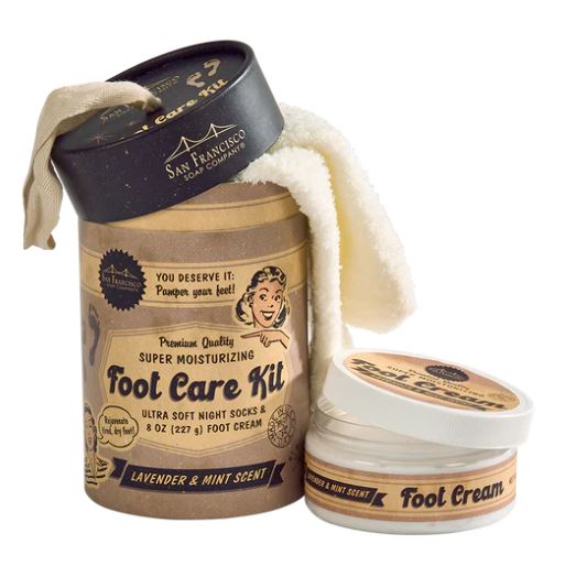 Foot Care Kit - Super Moisturizing - Lavender & Mint Scent