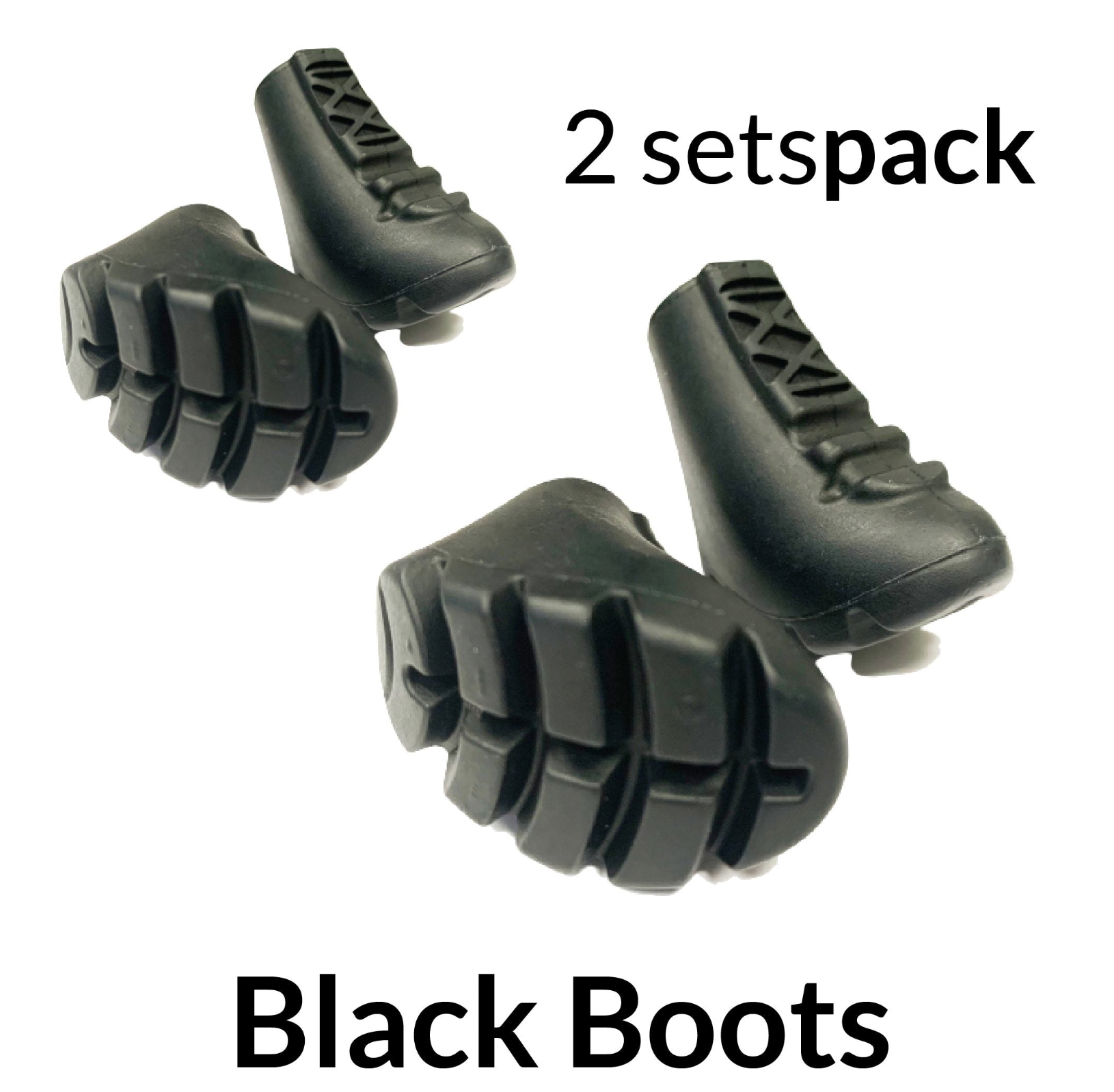 Boot Tips (Nordic Walking/Fitness, 2 pairs)