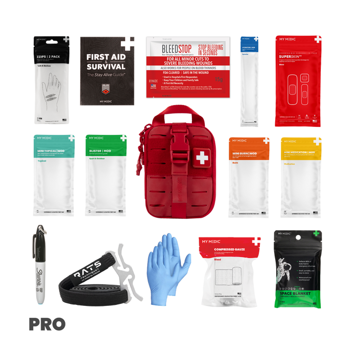 Sidekick First Aid Kit Pro Black