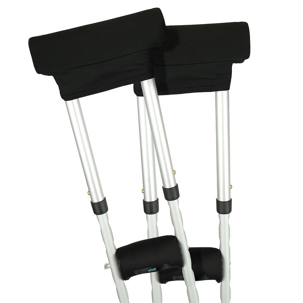 Crutch Pads Black