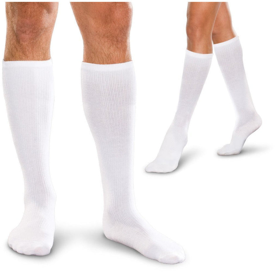 Compression Sock 15-20 mmHg White