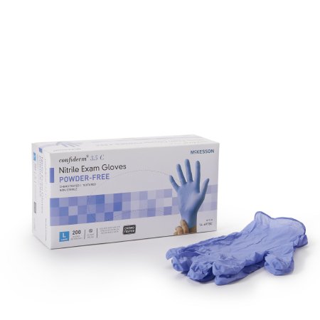 Nitrile Exam-Gloves Powder Free - 100 Gloves