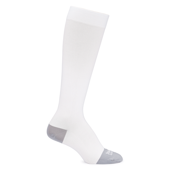 Maternity Compression Socks White/Gray