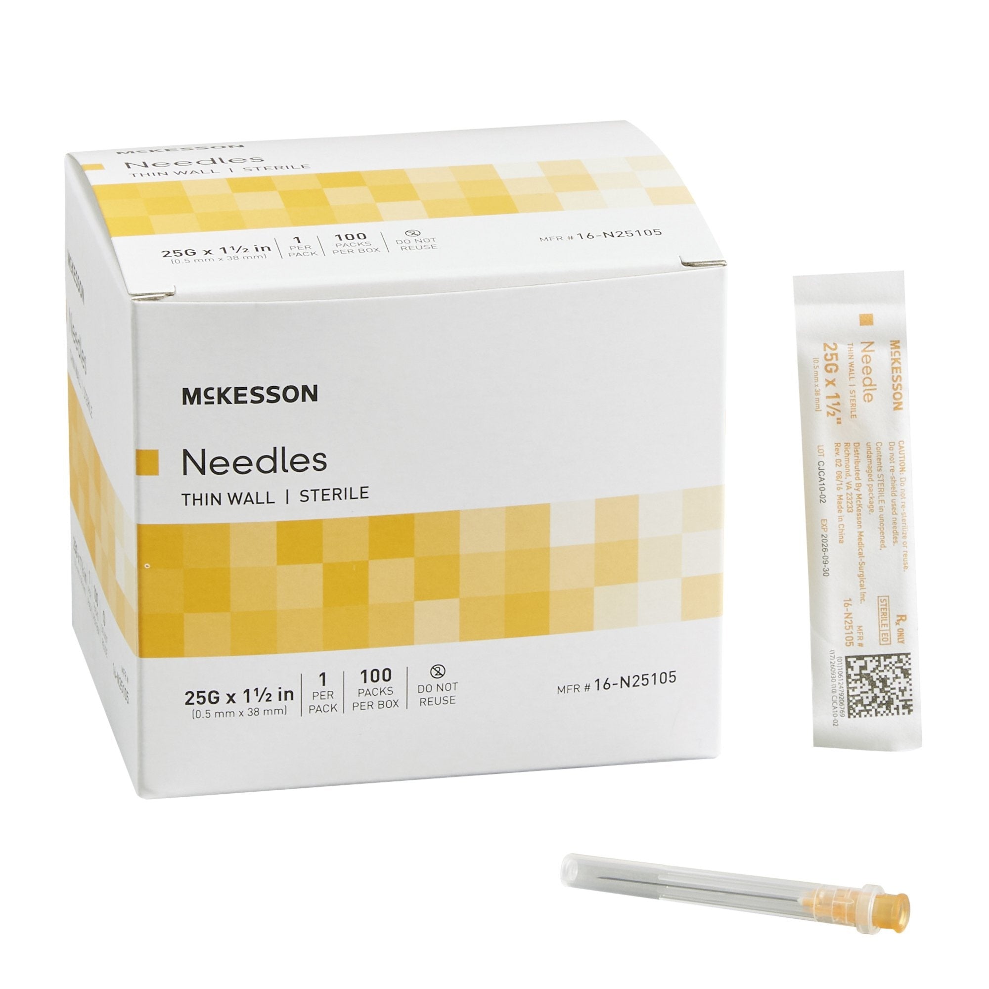 Needle Tip -  25G x 1.5''