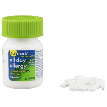 Allergy Relief 10mg 30ct. Bottle