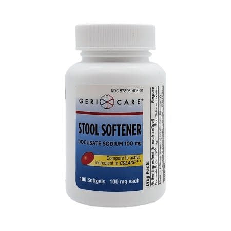 Stool Softener 100 mg 100ct.