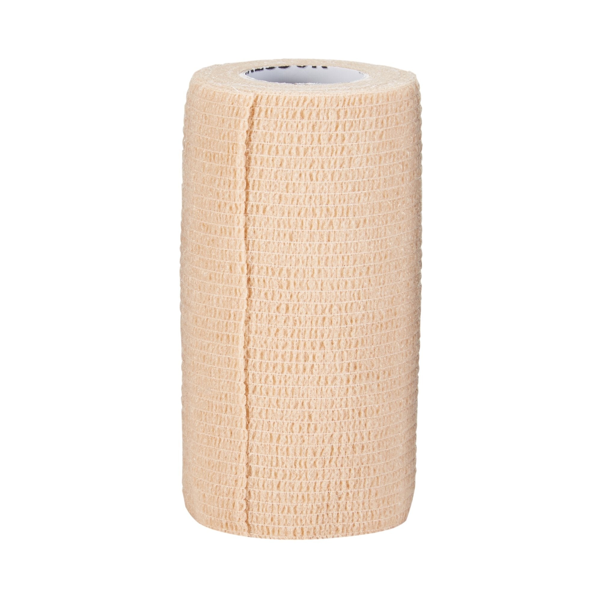 cohesive bandage 4 in x 5 yd - tan