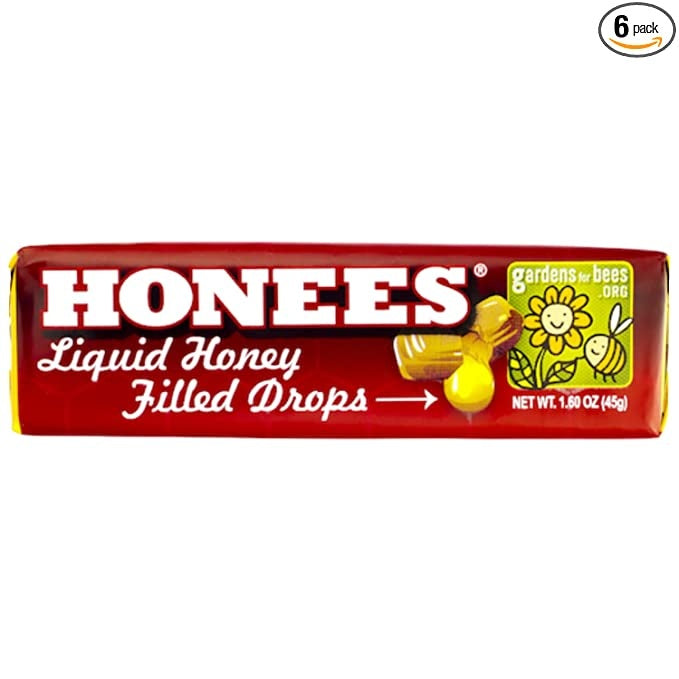 Honees Soothing Liquid Honey Filled Cough Drops
