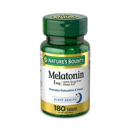 Melatonin 1mg 180ct. Nature's Bounty®