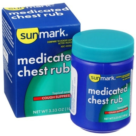 Chest Rub Medicated Ointment 3.5oz