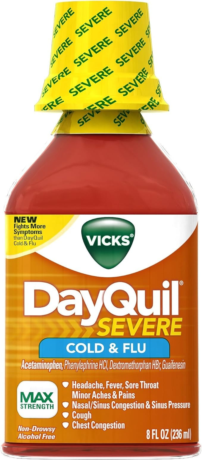 DayQuil Liquid Severe Cold & Flu 8 FL OZ