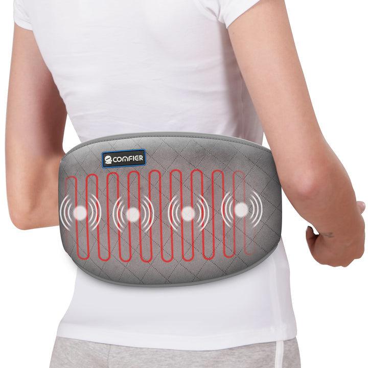 Heating Pad for Back Pain Relief, Heated Waist Massage Belt for Back Pain with Massage Modes - 6006NG