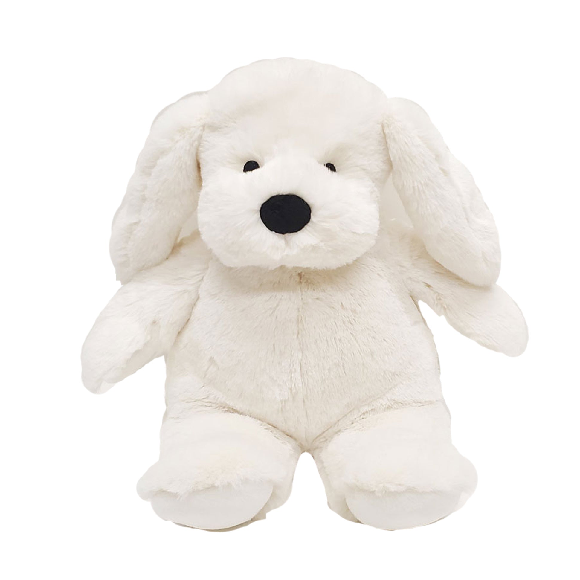 Cuddle Buddy Puppy - White - Heated Stuffed Animal