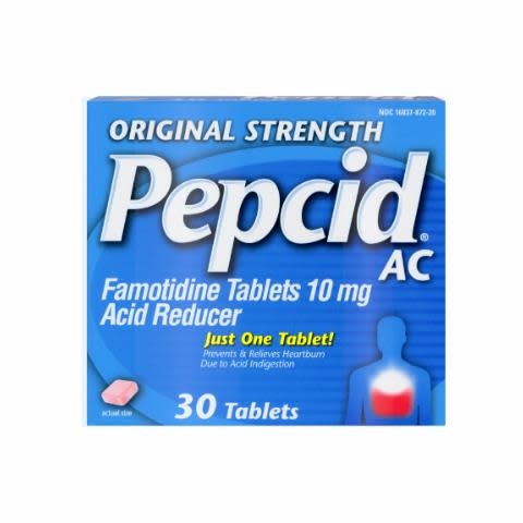 Original strength Pepcid AC tablets 10 mg 30 ct